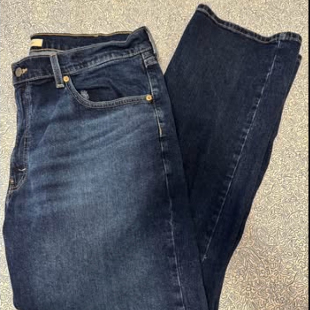Signature by Levi Strauss Dark Blue Men's Jeans
